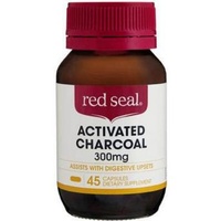 Red Seal Activated Charcoal 300mg | 45 Caps