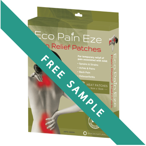 FREE SAMPLE Eco Pain Heat Patch (One Patch) Limit 1 per customer